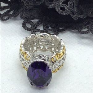 KARIS amethyst ring